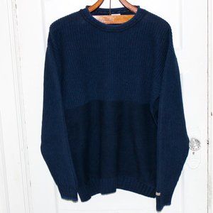 Columbia Men's Knit Sweater Blue Size Large RN 69724